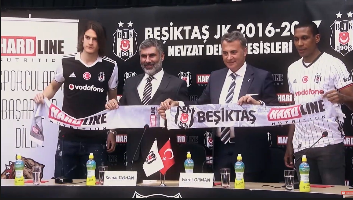 BEŞİKTAŞ JK RESMİ SUPPLEMENT SPONSORU HARDLINE NUTRITION